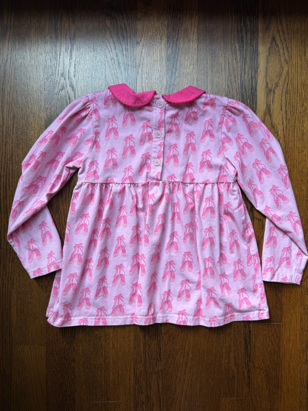 Rachel Riley Pink Ballet Slippers Top 6Y - Picture 3 of 3